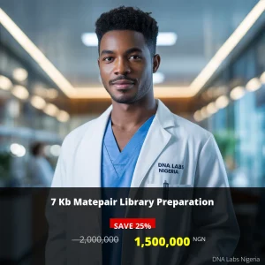 7 Kb Matepair Library Preparation Test in Nigeria - 1500000 NGN