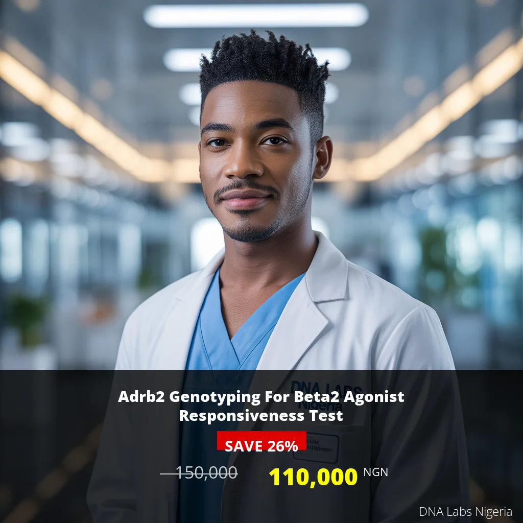 Adrb2 Genotyping For Beta2 Agonist Responsiveness Test - 110000 NGN - Nigeria