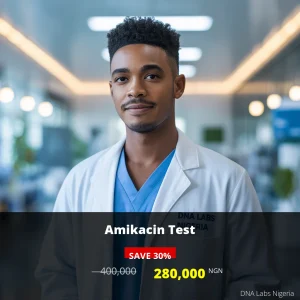 Amikacin Test in Nigeria - Price 280