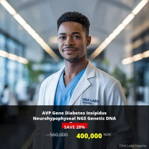 AVP Gene Diabetes Insipidus Neurohypophyseal NGS Genetic DNA Test - 400