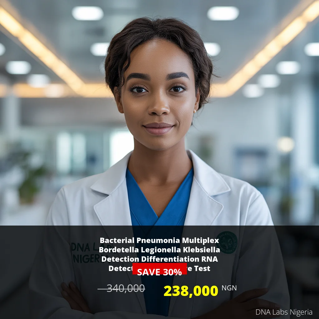 Bacterial Pneumonia Multiplex Bordetella Legionella Klebsiella Detection Differentiation RNA Detection Qualitative Test - 238000 NGN - Nigeria
