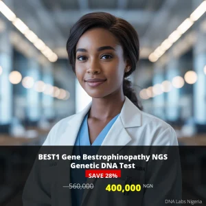 BEST1 Gene Bestrophinopathy NGS Genetic DNA Test - 400000 NGN - Nigeria