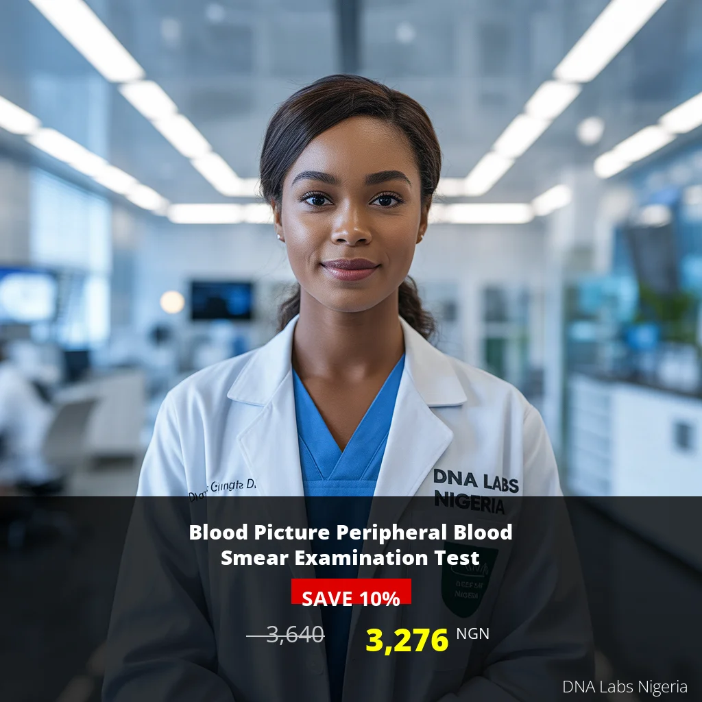 Blood Picture Peripheral Blood Smear Examination Test - 3640 NGN - Nigeria