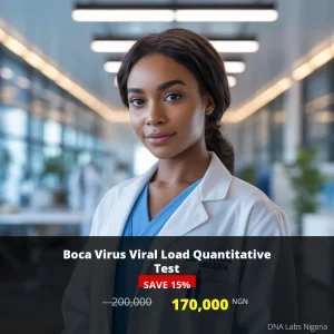 Boca Virus Viral Load Quantitative Test - 200000 NGN - DNA Labs Nigeria