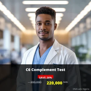 C6 Complement Test - 220000 NGN - DNA Labs Nigeria