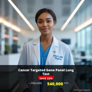 Cancer Targeted Gene Panel Lung Test - 540000 NGN - Nigeria