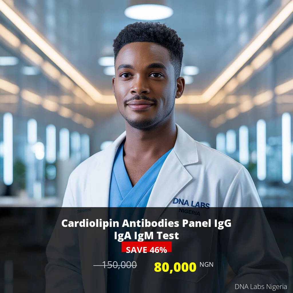 Cardiolipin Antibodies Panel IgG IgA IgM Test - 80000 NGN - Nigeria