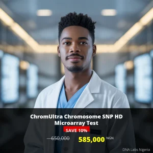 ChromUltra Chromosome SNP HD Microarray Test - 650000 NGN - Nigeria