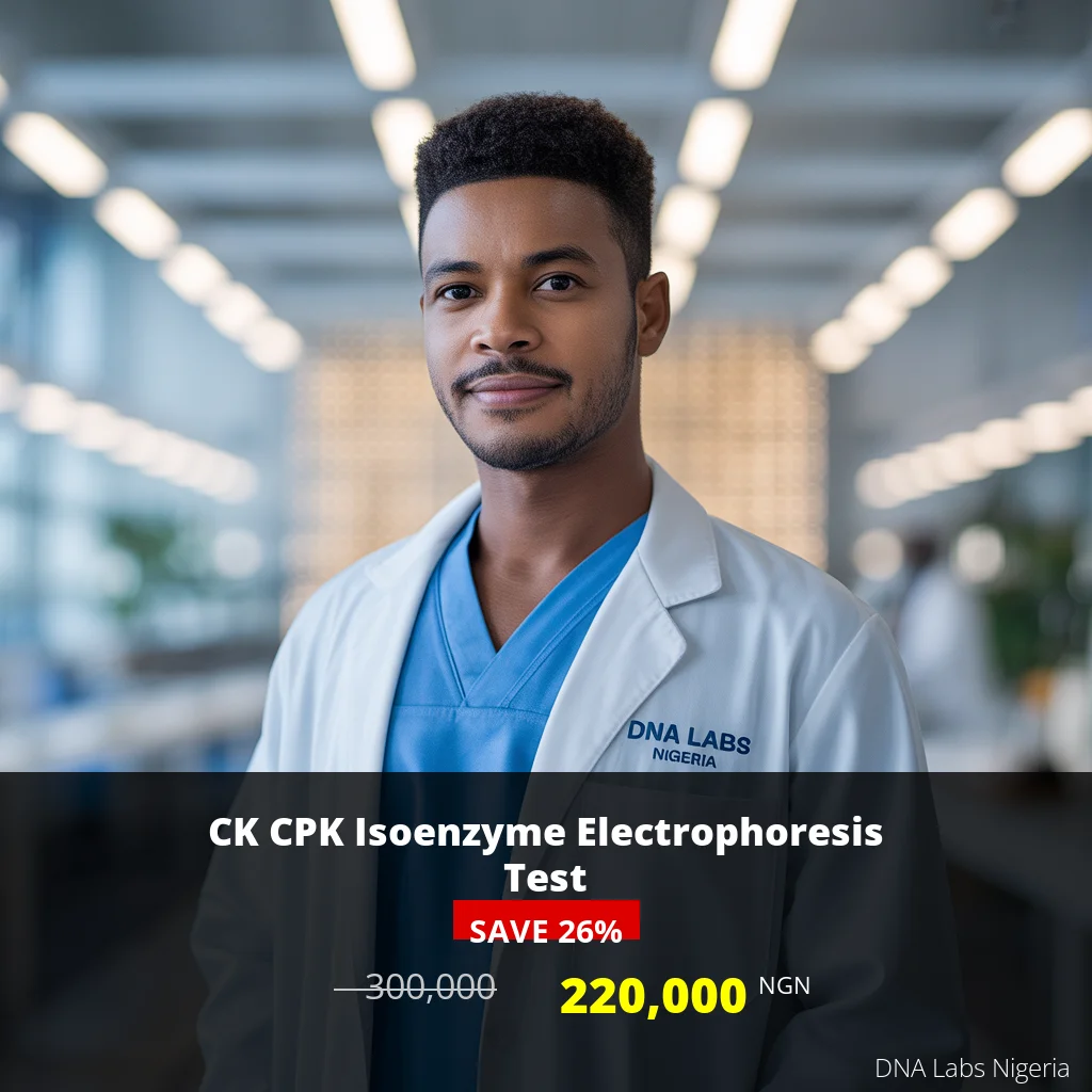 CK CPK Isoenzyme Electrophoresis Test - 220