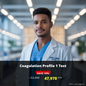 Coagulation Profile 1 Test - Price 47970 NGN - DNA Labs Nigeria