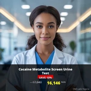 Cocaine Metabolite Screen Urine Test in Nigeria - Price 17940 NGN