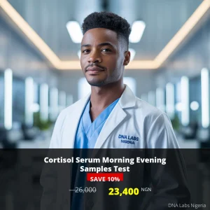 Cortisol Serum Morning Evening Samples Test - 26