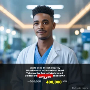 Cox10 Gene Encephalopathy Mitochondrial Test in Nigeria - 400000 NGN