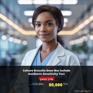 Culture Brucella Does Not Include Antibiotic Sensitivity Test - 80