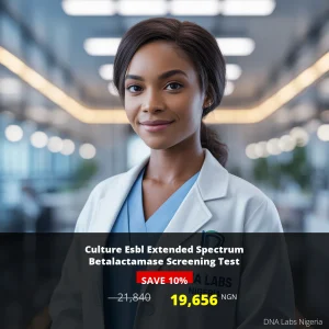 Culture ESBL Extended Spectrum Beta-Lactamase Screening Test - 21