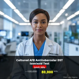 Cultured AFB Antitubercular DST Isoniazid Test - 80