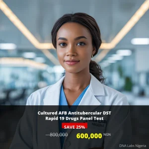 Cultured AFB Antitubercular DST Rapid 19 Drugs Panel Test - 600