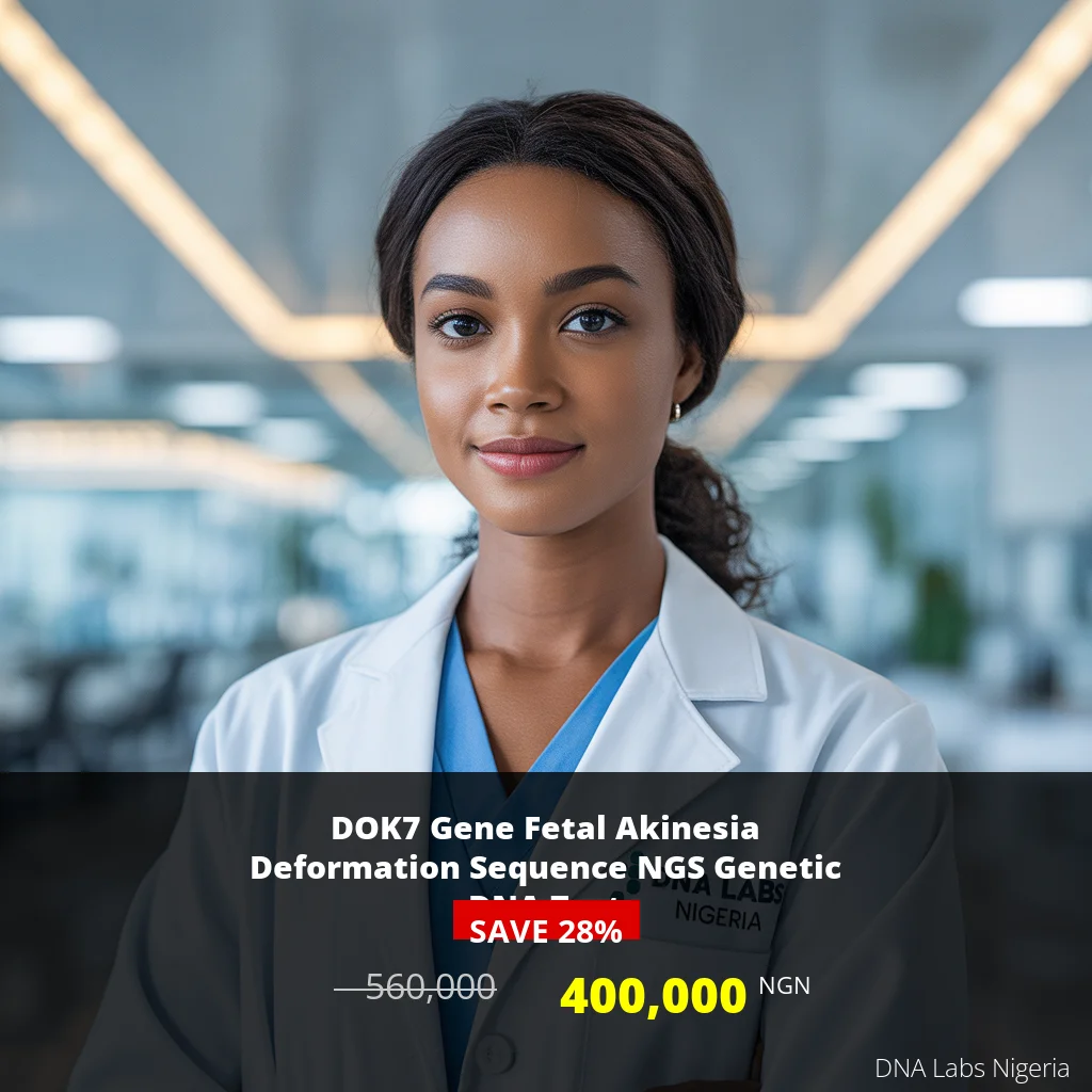 DOK7 Gene Fetal Akinesia Deformation Sequence NGS Genetic DNA Test - 400