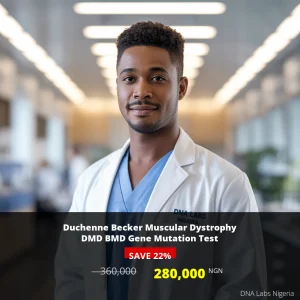 Duchenne Becker Muscular Dystrophy DMD BMD Gene Mutation Test - 360000 NGN - Nigeria