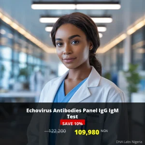 Echovirus Antibodies Panel IgG IgM Test - 109980 NGN - Nigeria