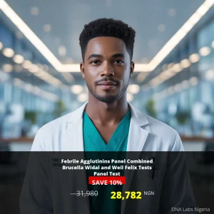 Febrile Agglutinins Panel Combined Brucella Widal and Weil Felix Tests Panel Test - 28782 NGN - Nigeria