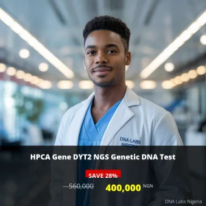 HPCA Gene DYT2 NGS Genetic DNA Test - 400