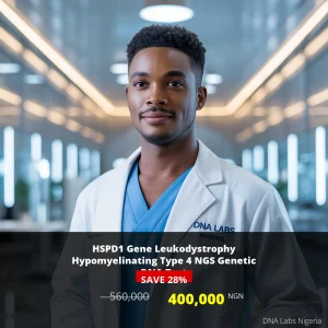 HSPD1 Gene Leukodystrophy Hypomyelinating Type 4 NGS Genetic DNA Test in Nigeria - Price: 560000 NGN