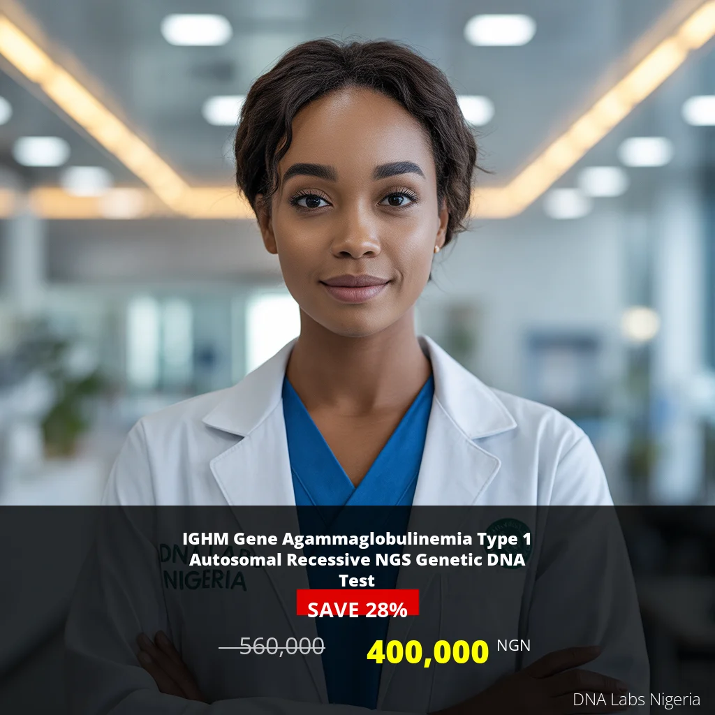 IGHM Gene Agammaglobulinemia Type 1 NGS Genetic DNA Test - 400000 NGN - Nigeria