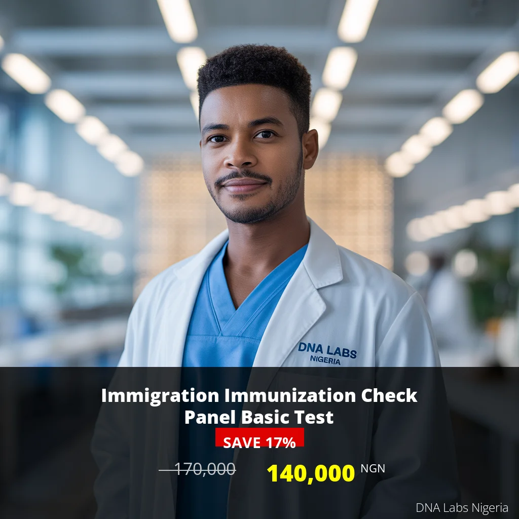 Immigration Immunization Check Panel Basic Test - 140000 NGN - Nigeria