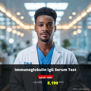 Immunoglobulin IgG Serum Test - 8190 NGN - Nigeria