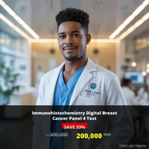 Immunohistochemistry Digital Breast Cancer Panel 4 Test - 200000 NGN - Nigeria