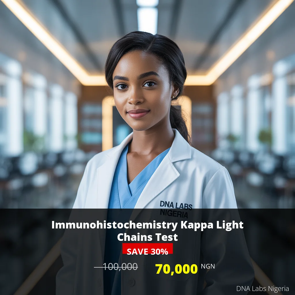 Immunohistochemistry Kappa Light Chains Test - 70