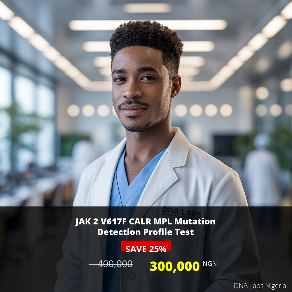 JAK 2 V617F CALR MPL Mutation Detection Profile Test - 300