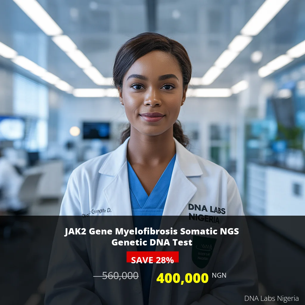 JAK2 Gene Myelofibrosis Somatic NGS Genetic DNA Test - 400