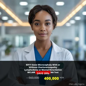 KIF11 Gene Microcephaly Test - 400000 NGN - DNA Labs Nigeria