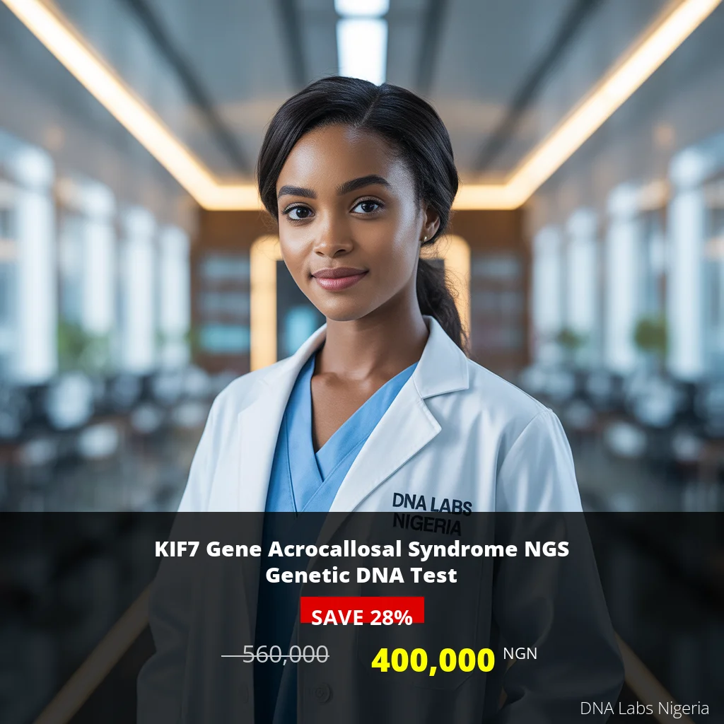 KIF7 Gene Acrocallosal Syndrome NGS Genetic DNA Test - 400