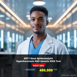 KRT1 Gene Epidermolytic Hyperkeratosis NGS Genetic DNA Test - 400