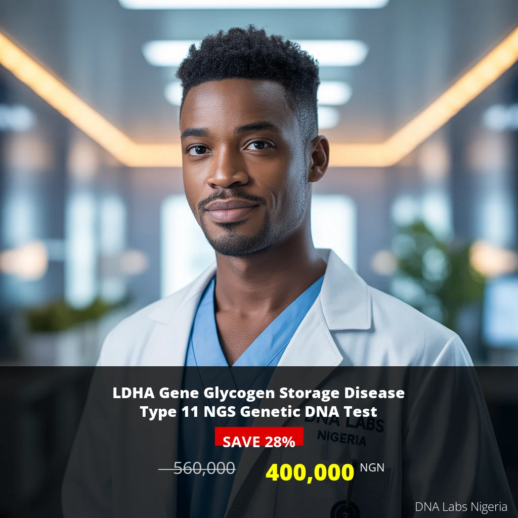 LDHA Gene Glycogen Storage Disease Type 11 NGS Genetic DNA Test - 400000 NGN in Nigeria