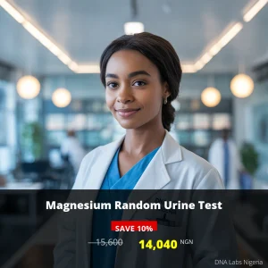 Magnesium Random Urine Test in Nigeria - Affordable Price of 15