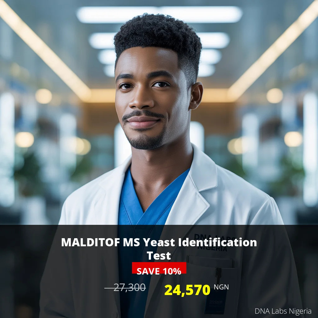 MALDITOF MS Yeast Identification Test in Nigeria - Price 27