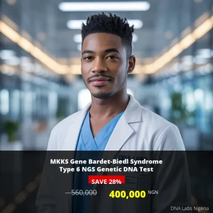 MKKS Gene Bardet-Biedl Syndrome Type 6 NGS Genetic DNA Test - 400