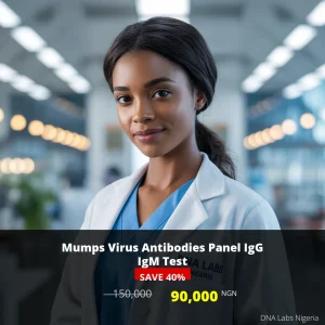 Mumps Virus Antibodies Panel IgG IgM Test - 90