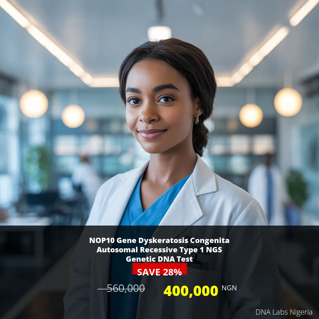 NOP10 Gene Dyskeratosis Congenita Autosomal Recessive Type 1 NGS Genetic DNA Test - 400000 NGN - Nigeria