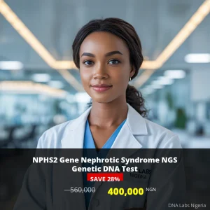 NPHS2 Gene Nephrotic Syndrome NGS Genetic DNA Test - 560000 NGN - Nigeria