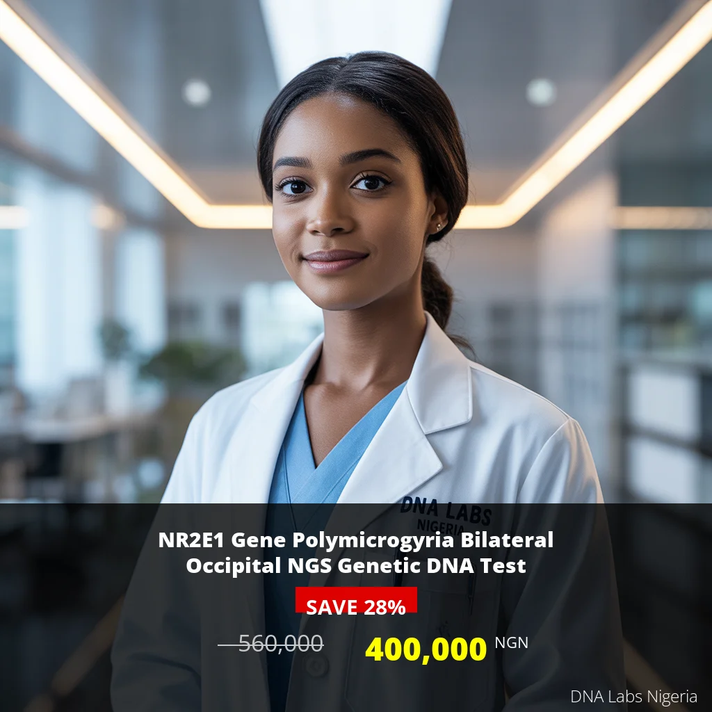 NR2E1 Gene Polymicrogyria Bilateral Occipital NGS Genetic DNA Test - 400000 NGN - Nigeria