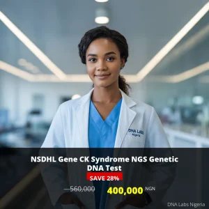 NSDHL Gene CK Syndrome NGS Genetic DNA Test - 400