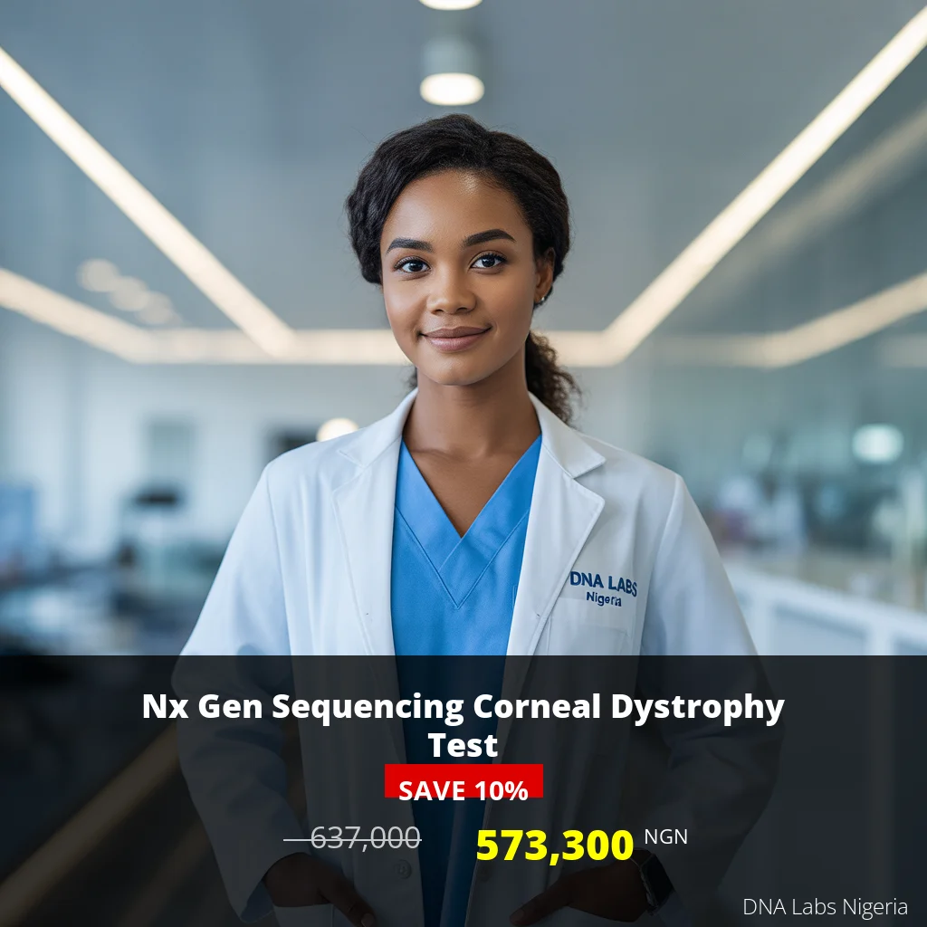 Nx Gen Sequencing Corneal Dystrophy Test - 573300 NGN - Nigeria