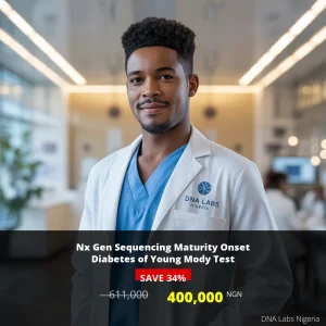 Nx Gen Sequencing Maturity Onset Diabetes of Young MODY Test - 400