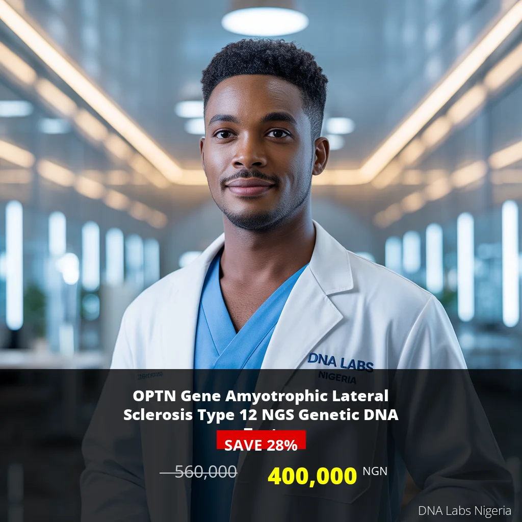 OPTN Gene Amyotrophic Lateral Sclerosis Type 12 NGS Genetic DNA Test - 400000 NGN - Nigeria