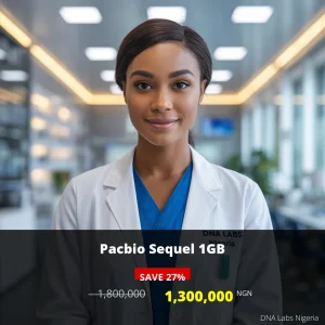 Pacbio Sequel 1GB Test in Nigeria - Price 1